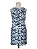 AGB Print Blue Casual Dress Size 14 - photo 1