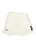 Adidas 100% Polyester Solid Ivory Athletic Shorts Size 13 - 14 - photo 1