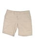 Caslon Solid Tan Khaki Shorts Size 8 - photo 1
