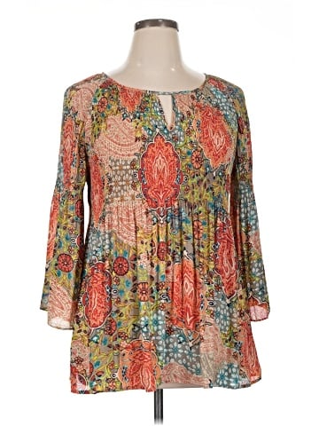 Spense 3/4 Sleeve Blouse (view 1)