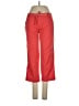 Nike 100% Polyester Red Casual Pants Size S - photo 1
