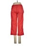 Nike 100% Polyester Red Casual Pants Size S - photo 2