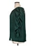 Max Studio 100% Polyester Green 3/4 Sleeve Blouse Size XL - photo 5