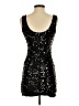As U Wish Stars Black Cocktail Dress Size XS - photo 2