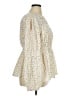 Unbranded 100% Polyester Ivory Long Sleeve Blouse Size XL - photo 4