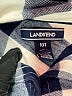 Lands' End Checkered-gingham Ivory Long Sleeve Button-Down Shirt Size 10 (tall) - photo 7