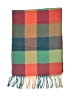 Unbranded Plaid Brown Scarf One size - photo 2