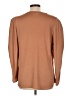 Express 100% Polyester Brown Long Sleeve Blouse Size L - photo 2