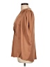 Express 100% Polyester Brown Long Sleeve Blouse Size L - photo 5