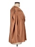 Express 100% Polyester Brown Long Sleeve Blouse Size L - photo 4