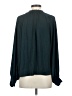 MNG 100% Polyester Teal Long Sleeve Blouse Size 4 - photo 2
