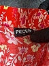 Pieces Paisley Red Casual Skirt Size XS - photo 4