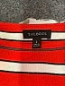 Talbots 100% Cotton Stripes Red Casual Dress Size L - photo 7