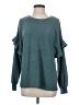 Hayden Teal Pullover Sweater Size S - photo 1