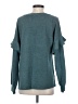 Hayden Teal Pullover Sweater Size S - photo 2