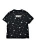 Eighty Eight 100% Cotton Stars Black Short Sleeve T-Shirt Size 16 - photo 1