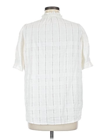 Apiece Apart Short Sleeve Blouse (view 2)