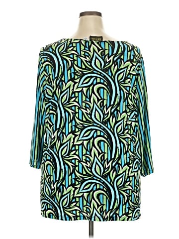 Bob Mackie 3/4 Sleeve T-Shirt (view 2)