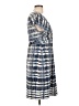 Max Studio Tie-dye Blue Casual Dress Size L - photo 4