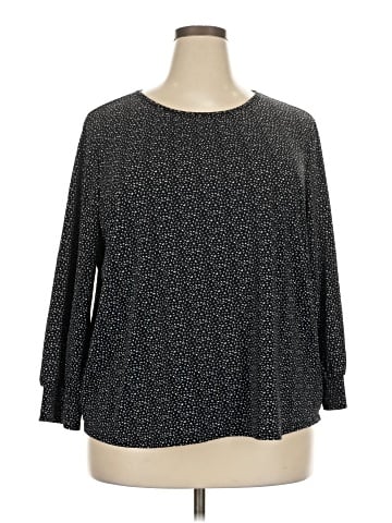 Adrianna Papell Long Sleeve Blouse (view 1)