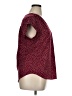 Fun2Fun 100% Polyester Polka Dots Burgundy Short Sleeve Blouse Size XL - photo 4