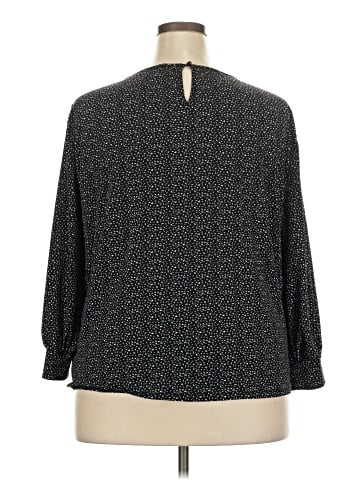Adrianna Papell Long Sleeve Blouse (view 2)