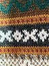 Unbranded Chevron-herringbone Brown Pullover Sweater Size S (estimated) - photo 7