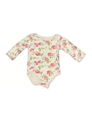 Baby Kiss Long Sleeve Onesie (view 1)