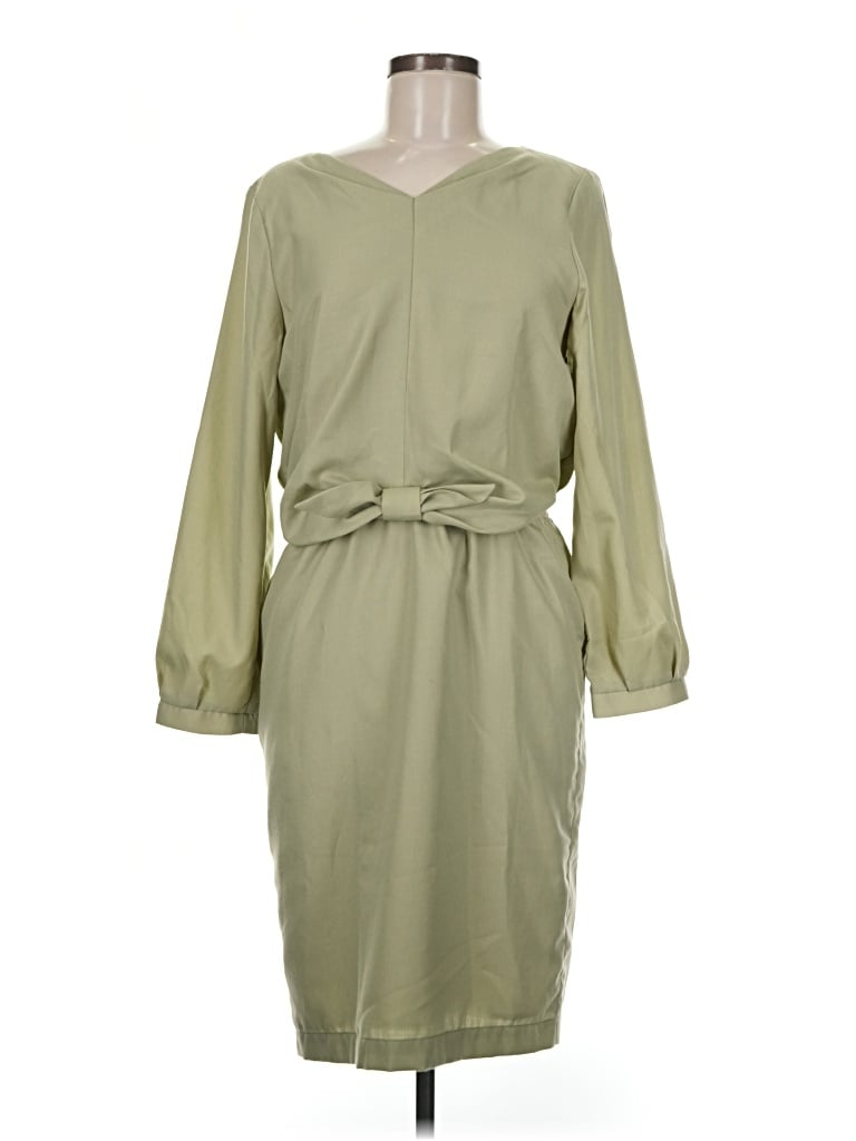 Pre-owned Index Casual Dress In Green