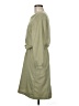 Index Solid Green Casual Dress Size M - photo 5