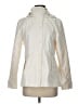 Athleta 100% Polyester Solid Ivory Raincoat Size XS (petite) - photo 1