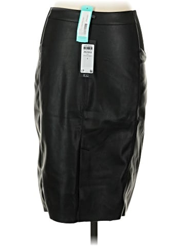 Vero Moda Faux Leather Skirt (view 2)