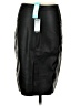 Vero Moda 100% Polyester Solid Black Faux Leather Skirt Size S - photo 2