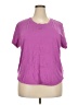 Reebok Purple Short Sleeve Top Size 3XL - photo 1