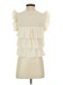 Left Coast by Dolan Ivory Sleeveless Blouse Size S - photo 2