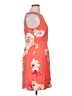 Alyx Floral Orange Cocktail Dress Size 16 - photo 4