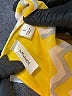 Tacera 100% Polyester Chevron-herringbone Yellow Casual Dress Size L - photo 7