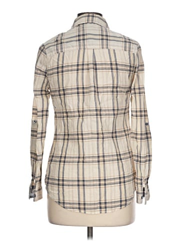 Papaya Long Sleeve Button-Down Shirt (view 2)