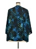 Avenue 100% Polyester Teal 3/4 Sleeve Blouse Size 22 Plus - photo 2