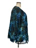 Avenue 100% Polyester Teal 3/4 Sleeve Blouse Size 22 Plus - photo 4