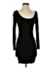 Soprano Solid Black Cocktail Dress Size XS - photo 1