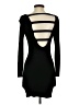 Soprano Solid Black Cocktail Dress Size XS - photo 2