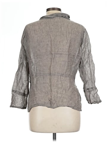Eileen Fisher 3/4 Sleeve Button-Down Shirt (view 2)