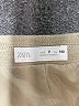 Zara 100% Polyester Solid Tan Blazer Size 7 - photo 3