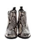 Just Fab Houndstooth Gray Ankle Boots Size 6 1/2 - photo 2