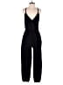Eyeshadow Solid Black Jumpsuit Size M - photo 1