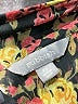 Rubbish 100% Polyester Floral Black Short Sleeve Blouse Size XS - photo 7