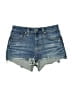 Levi's Blue Denim Shorts Size 24 waist - photo 1