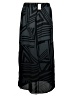 Ann Taylor LOFT 100% Polyester Graphic Black Formal Skirt Size M - photo 2