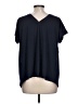 Unbranded 100% Polyester Blue Short Sleeve Blouse Size L - photo 2